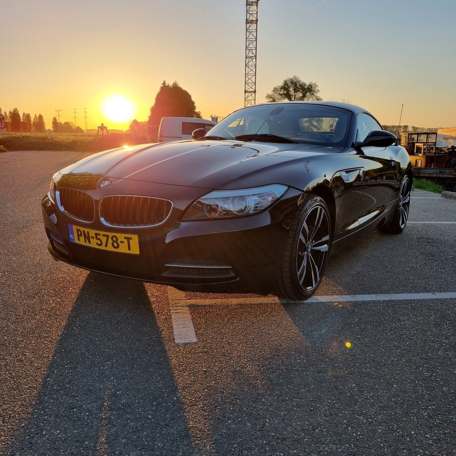 BMW Z4 2.5 Roadster Sdrive 23I Zwart | Cabrio, Auto's, BMW, Beige, 2497 cc, Cabriolet, Zwart