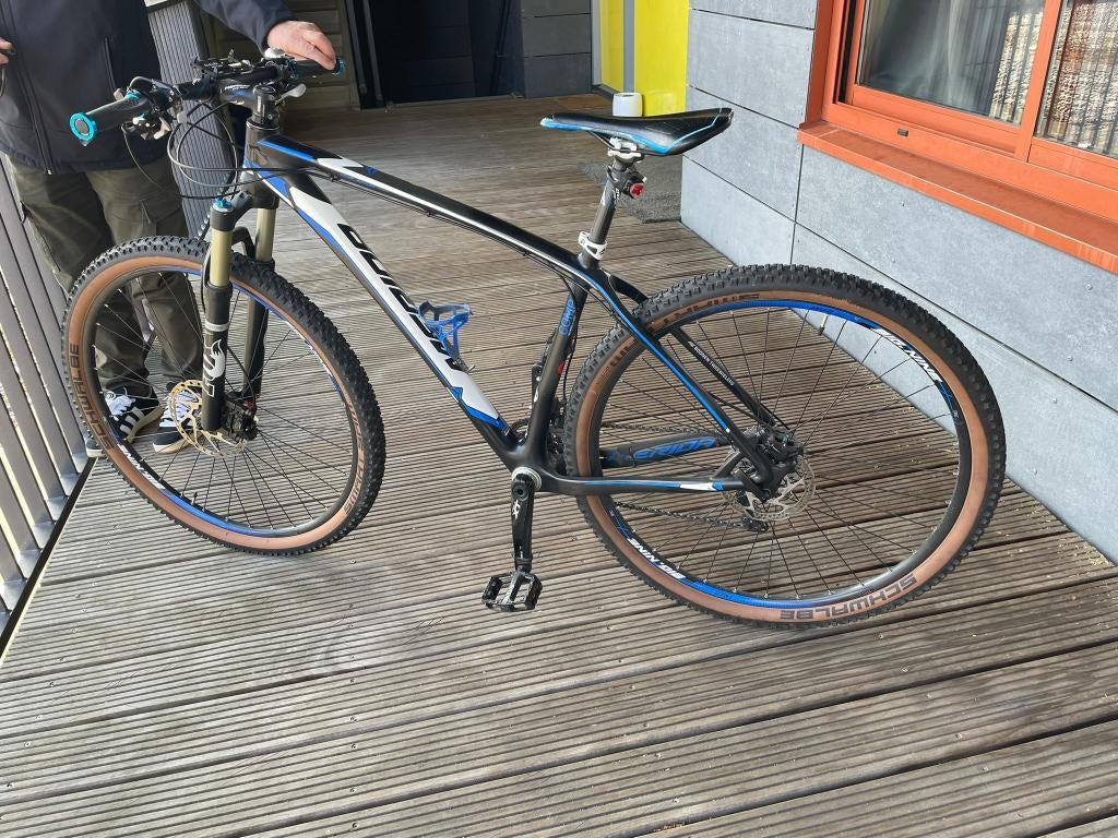Merida Big Nine CF 1050 XT - Carbon MTB (Schade), Fietsen en Brommers, Fietsen | Mountainbikes en ATB, Gebruikt, Merida, 45 tot 49 cm