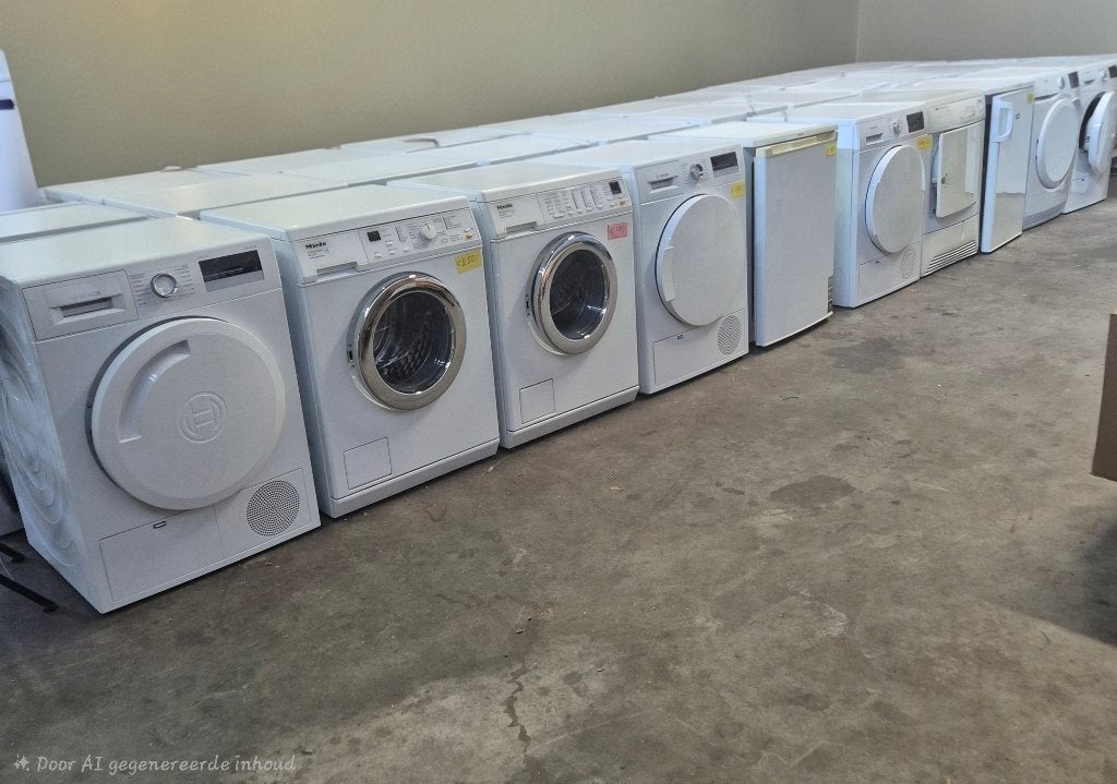 Diverse wasmachines en drogers - Grote voorraad, Ophalen, Gebruikt
