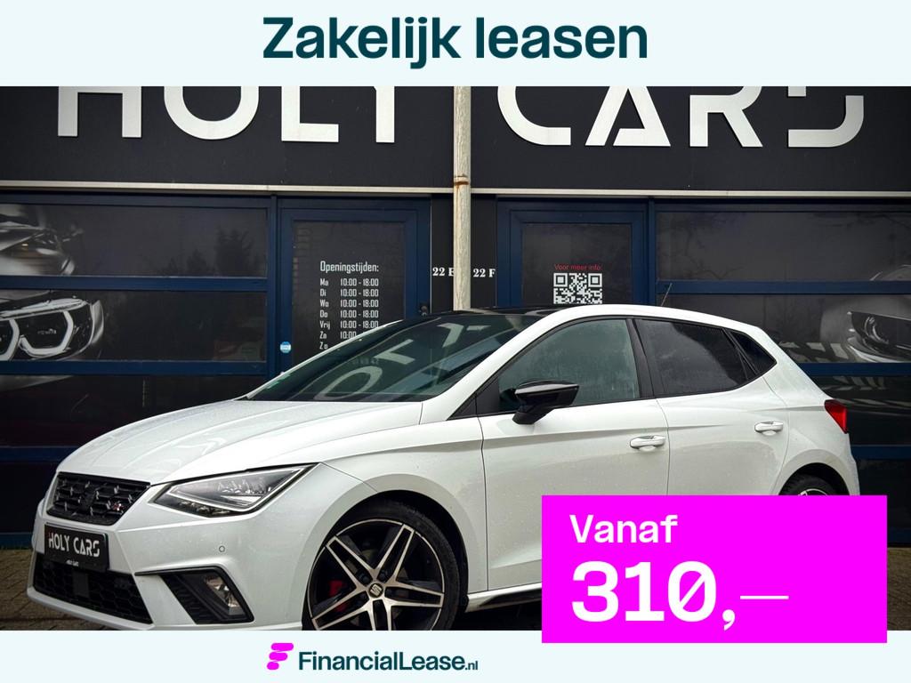 Seat IBIZA 1.0 TSI FR Business | VIRTUAL | PANO | LED | KEYL, Auto's, Seat, Bedrijf, Lease, Financial lease, Ibiza, ABS, Achteruitrijcamera