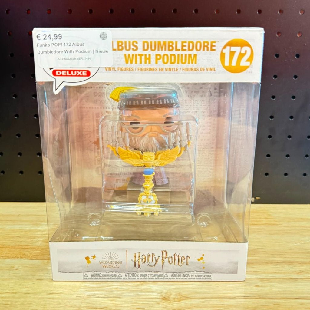 Funko POP! 172 Albus Dumbledore With Podium | Nieuw, Funko, Nieuw, Support@funko.com, 2802 Wetmore Avenue, Suite 300
Everett, WA 98201
USA