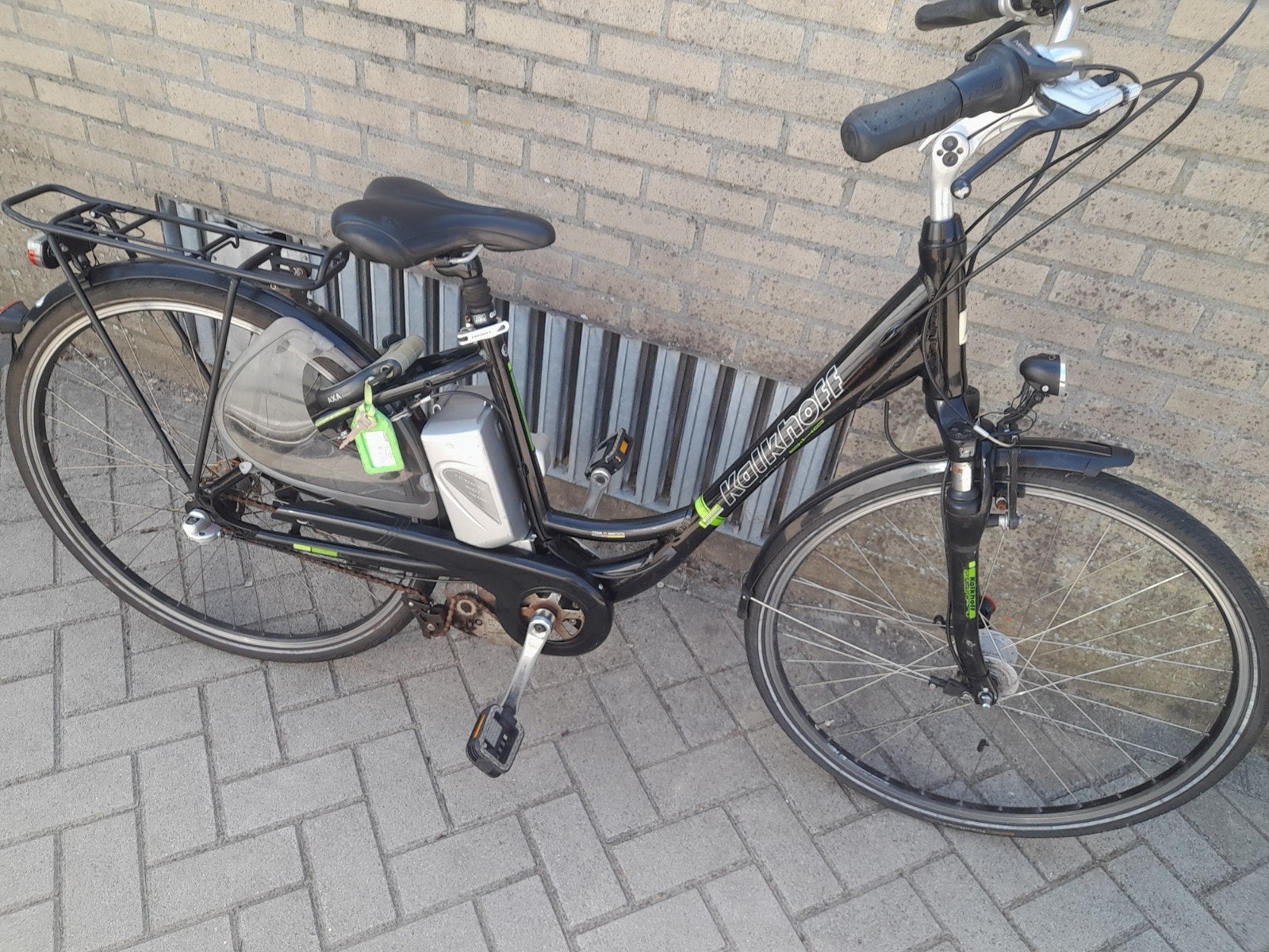 Kalkhoff elektrische damesfiets, Zo goed als nieuw, Minder dan 47 cm, 30 tot 50 km per accu, Ophalen