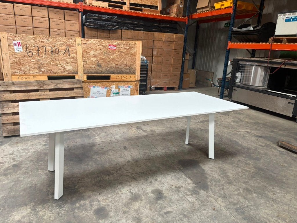 Vergadertafel, Ophalen, 100 tot 150 cm, 200 cm of meer, Zo goed als nieuw