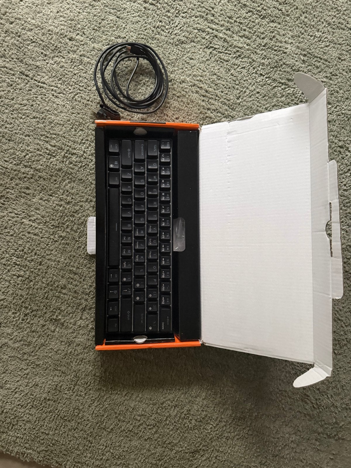 RX Game Keyboard - Compact Gaming Toetsenbord, Computers en Software, Toetsenborden, Zo goed als nieuw, Qwerty, Bedraad, Gaming toetsenbord