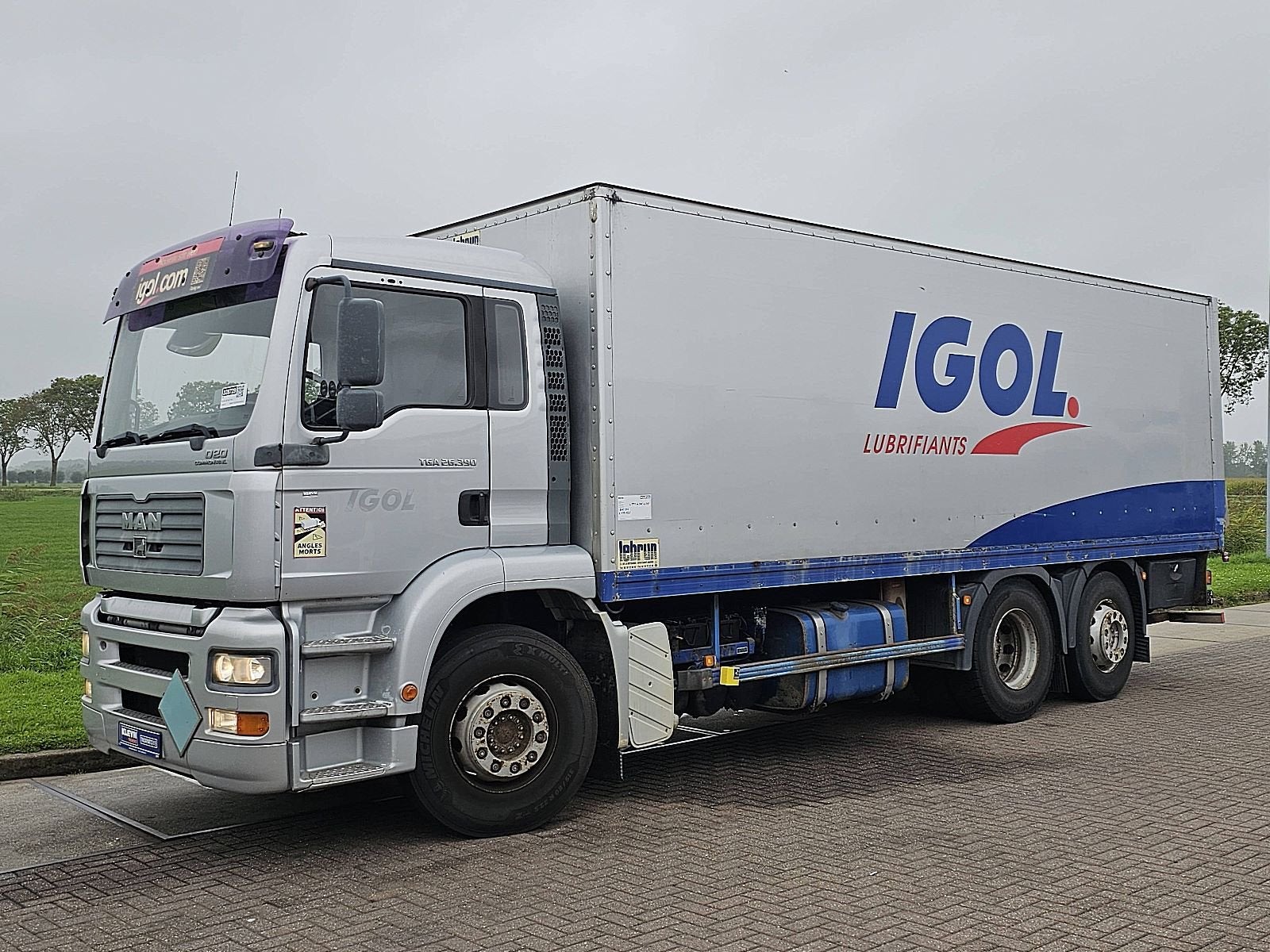 M.A.N. 26.390 TGA 6x2 taillift, Auto's, Automaat, 390 pk, MAN, Metallic lak