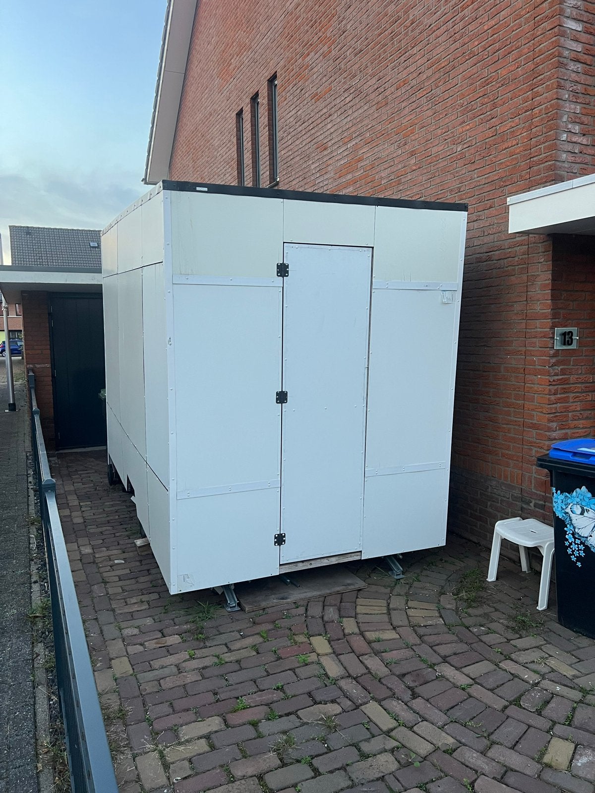 Zelfbouw caravan/tiny house op wielen, Caravans en Kamperen, Overige merken, 750 - 1000 kg, Particulier, 4 tot 5 meter