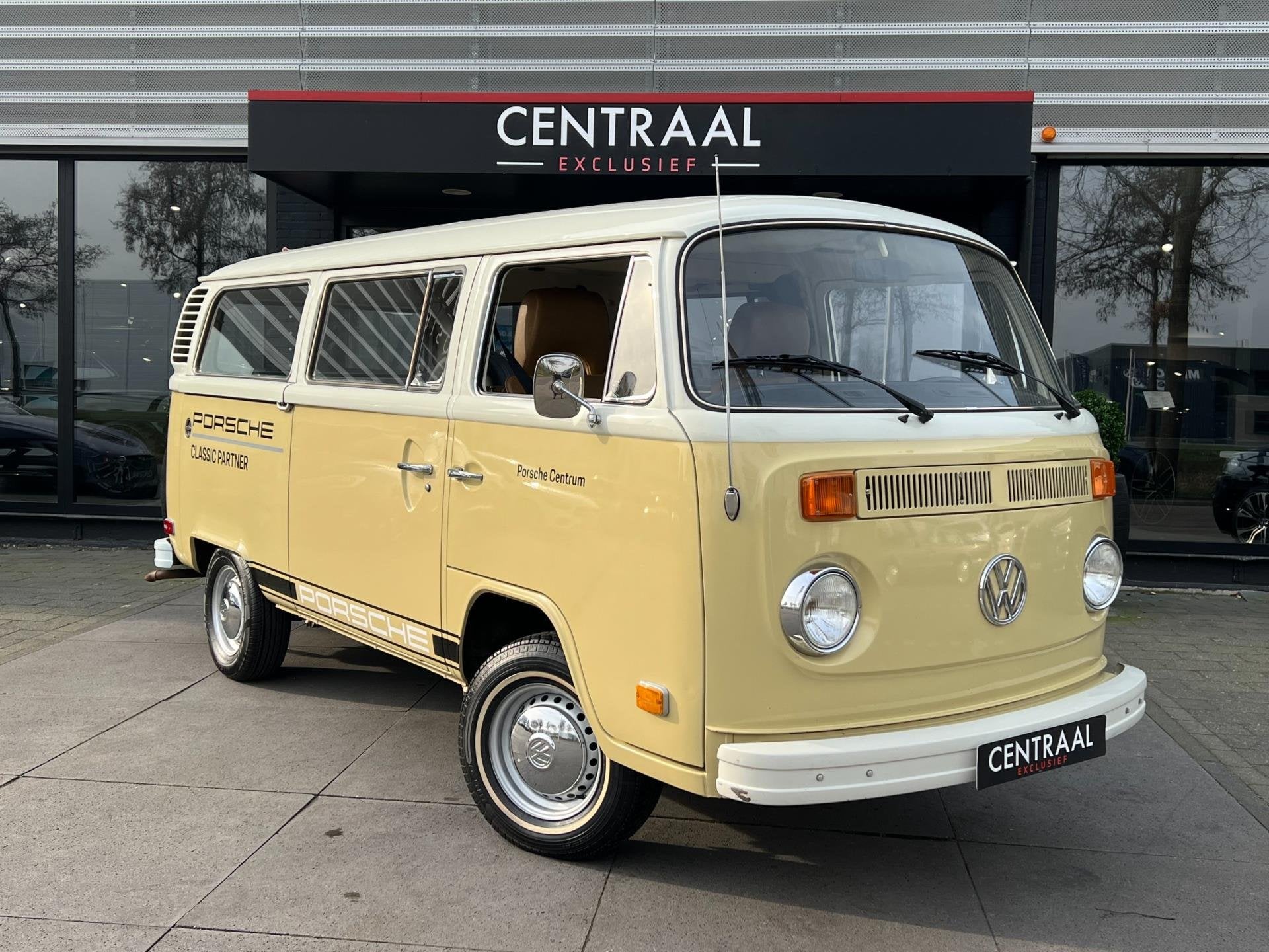 Volkswagen Transporter T2 7persoons, Uniek, Auto's, Volkswagen, Lederen bekleding, Gebruikt, Beige, Leder