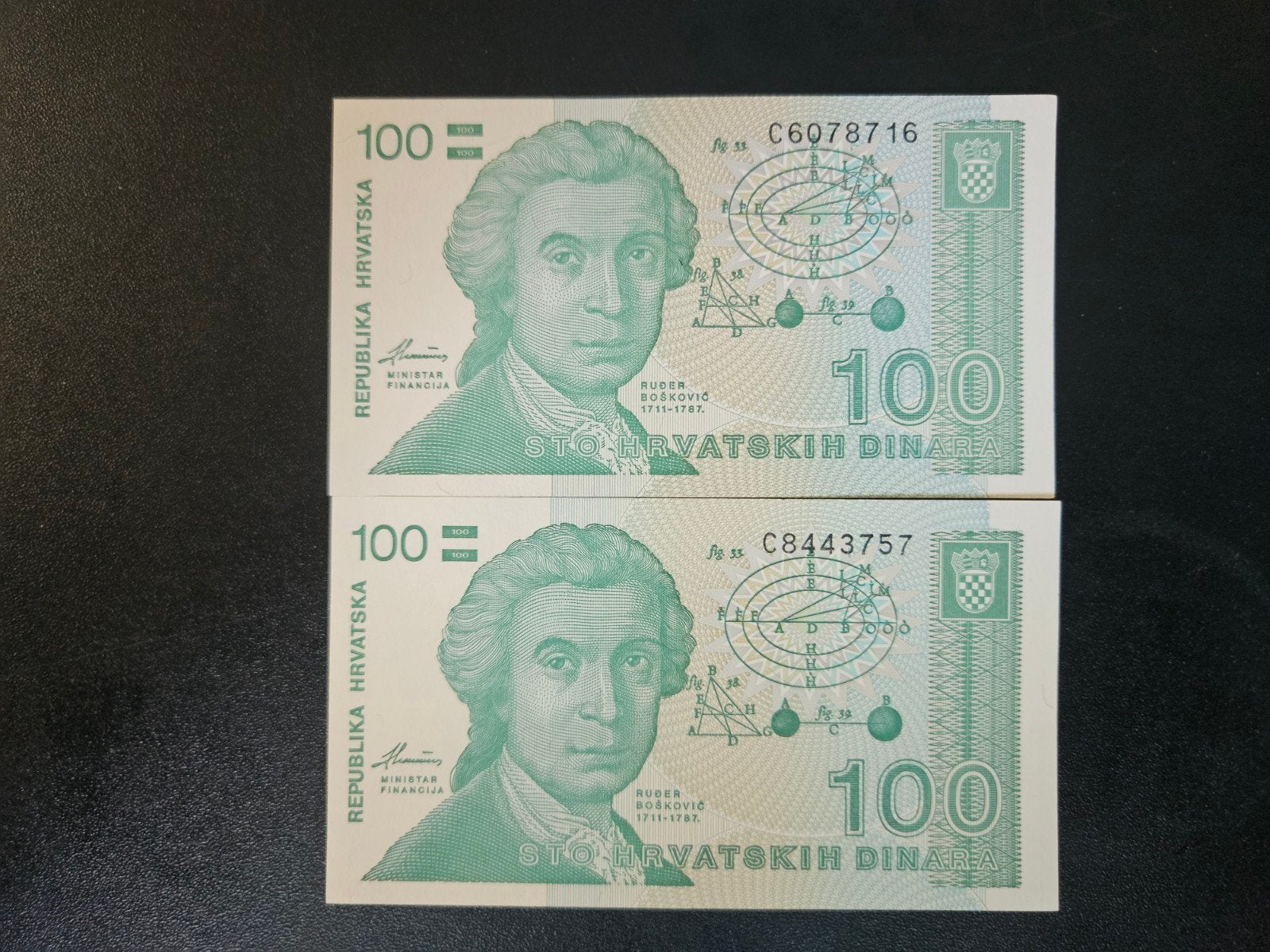Kroatië pick 20a 1991 UNC, Postzegels en Munten, Bankbiljetten | Europa | Niet-Eurobiljetten, Verzenden, Overige landen, Los biljet