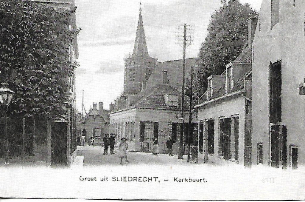 Sliedrecht- -Kerkbuurt.  reprint., Verzenden, 1960 tot 1980, Ongelopen, Zeeland