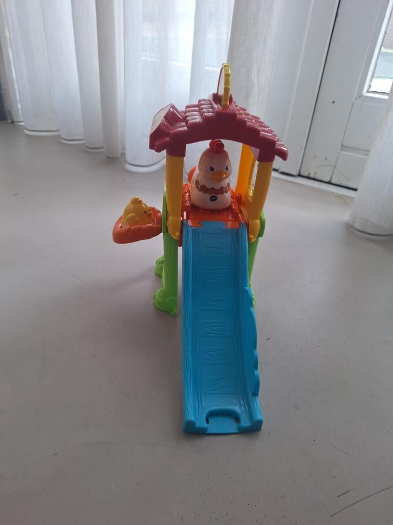 VTech Zoef Zoef Dieren Kippenhok met Kim Kip - Complete Set, Kinderen en Baby's, Speelgoed | Vtech, Ophalen, Zo goed als nieuw