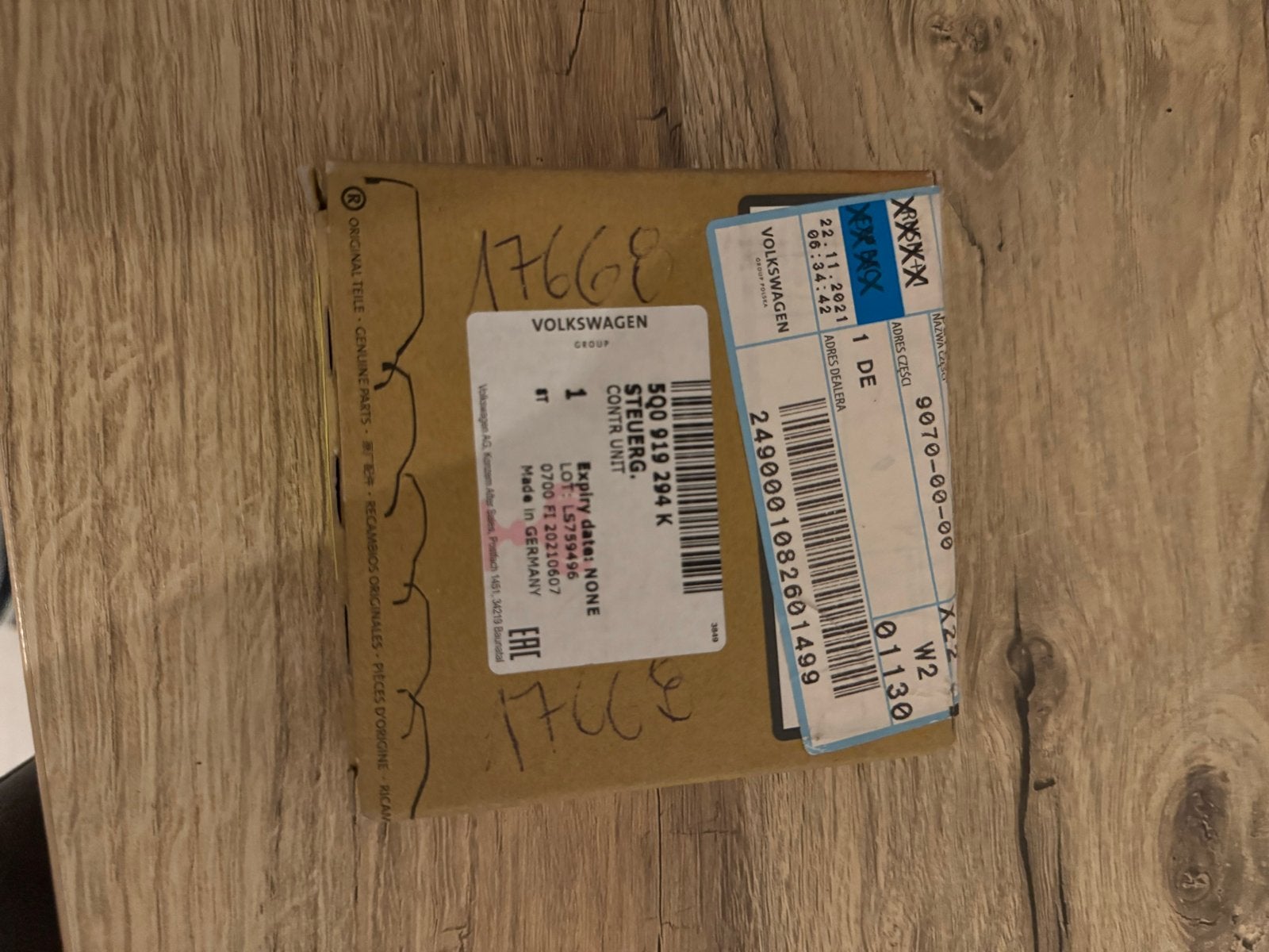 PDC module, VW, AUDI , SKODA  Functie  5Q0919294K, Auto-onderdelen, Ophalen of Verzenden, Nieuw