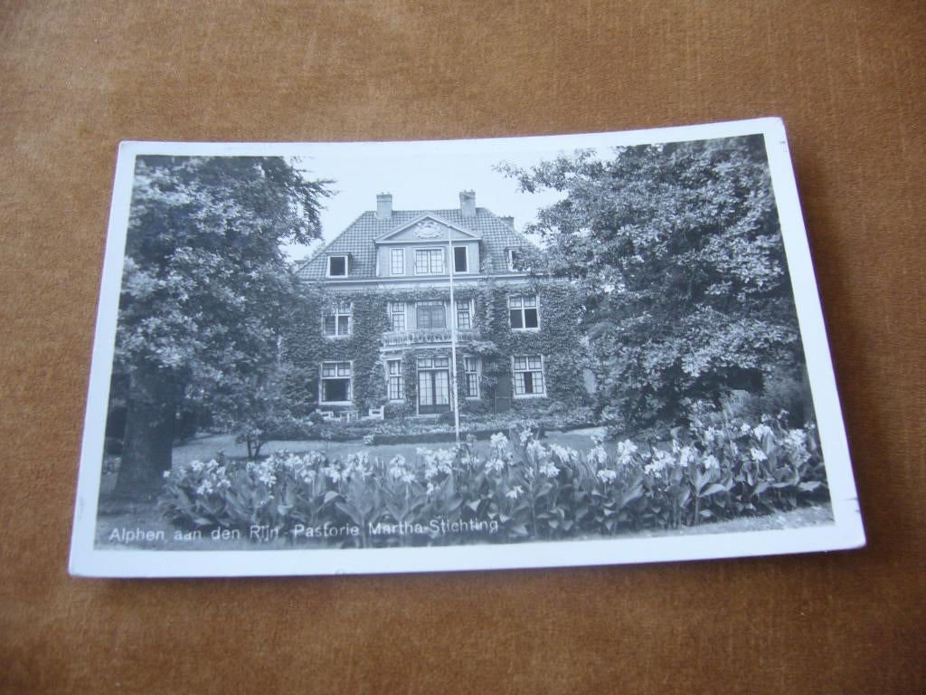ALPHEN AAN DEN RIJN  =  PASTORIE MARTHA STICHTING, Verzamelen, Ophalen of Verzenden, 1940 tot 1960, Gelopen, Zuid-Holland