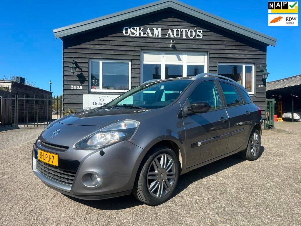 Renault Clio Estate 1.2 TCE 20th Anniversary, Auto's, Renault, Voorwielaandrijving, Euro 5, Gebruikt, 1095 kg