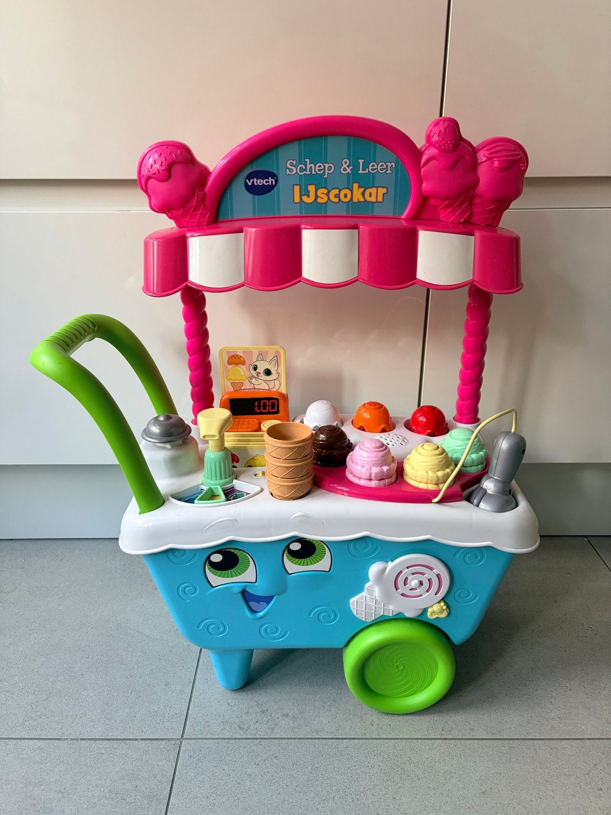VTech Schep & Leer IJscokar - Interactief Speelgoed, Kinderen en Baby's, Speelgoed | Vtech, Ophalen, Gebruikt