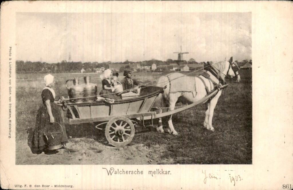 Middelburg - Melkkar - Walchersche, Ophalen of Verzenden, Voor 1920, Ongelopen, Zeeland