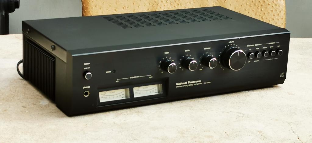 National/Panasonic SU-2400 zeldzaam., Overige merken, Gebruikt, Ophalen of Verzenden, Minder dan 60 watt