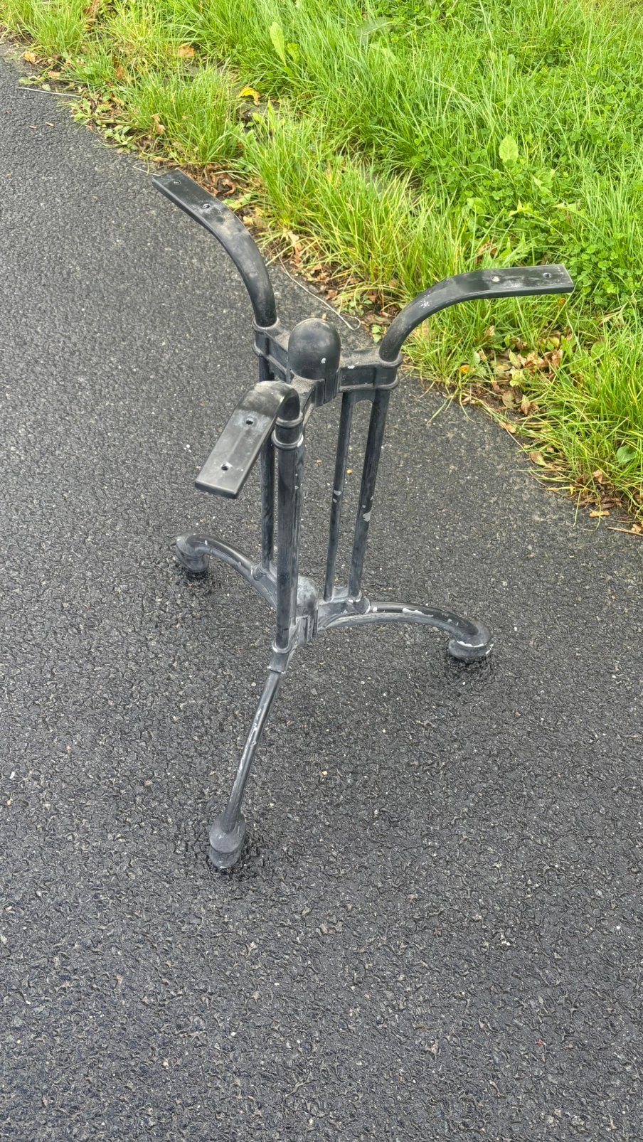 Metalen onder poot onderstel, Ophalen, Gebruikt, 50 tot 100 cm, X