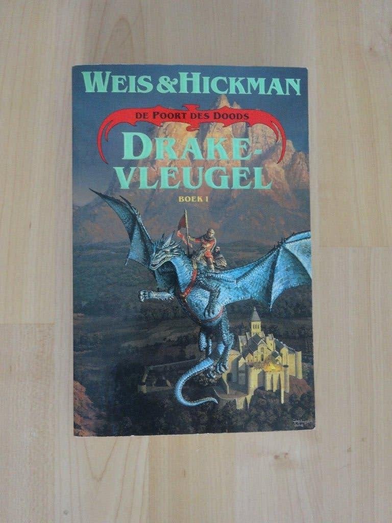 Drakevleugel – De poort des doods boek 1 – Weis & Hickman, Ophalen of Verzenden, Zo goed als nieuw