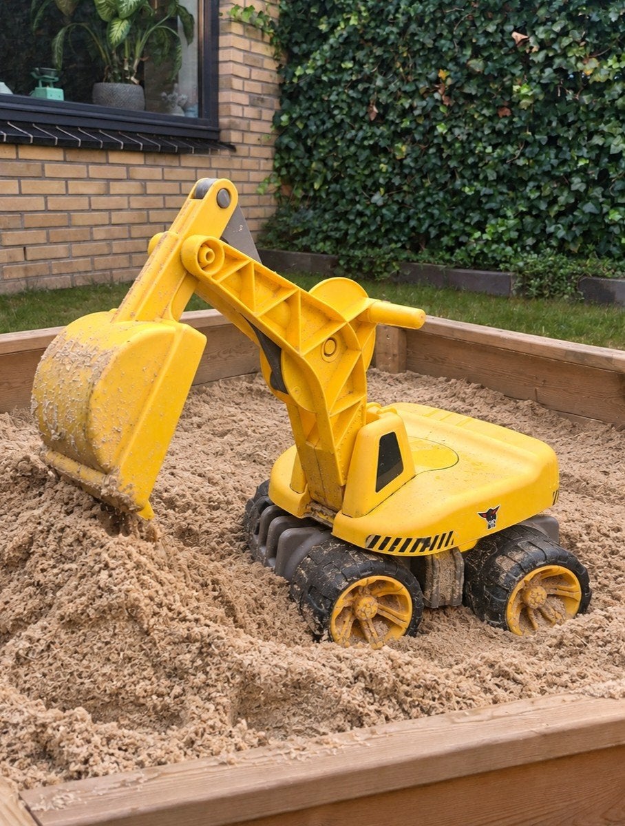 Grote Zandbak Graafmachine - Rijden, Draaien & Scheppen, Ophalen, Gebruikt