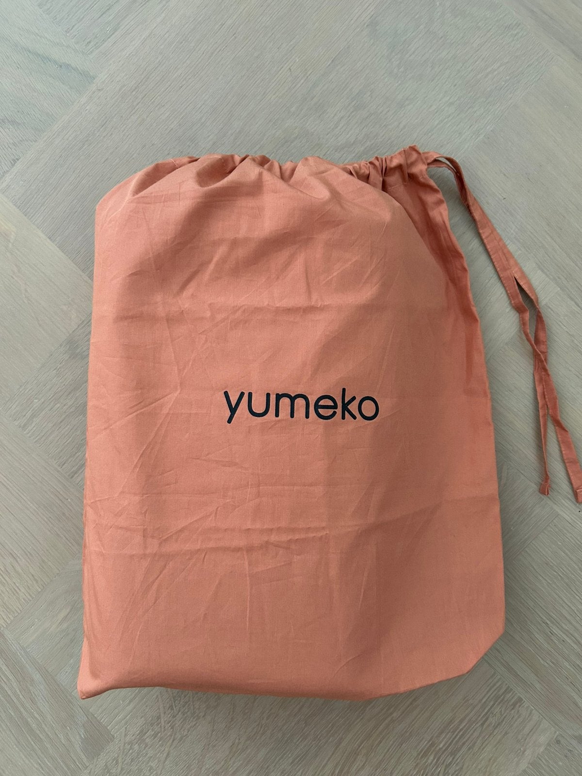 Yumeko percal dekbedovertrekset 220 x 240 cm terracotta, Wasbaar, Dekbedovertrek, Katoen, Tweepersoons