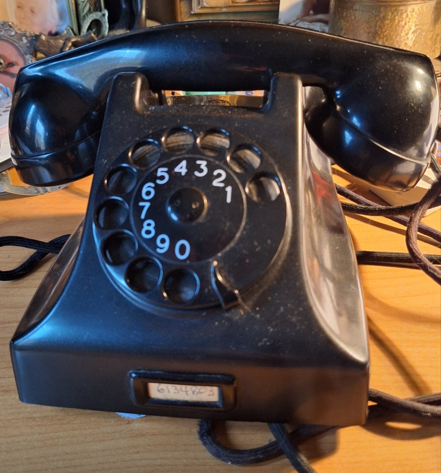 Telefoon, Ericson, vintage, PTT, norm 51, origineel, oud, Ophalen of Verzenden
