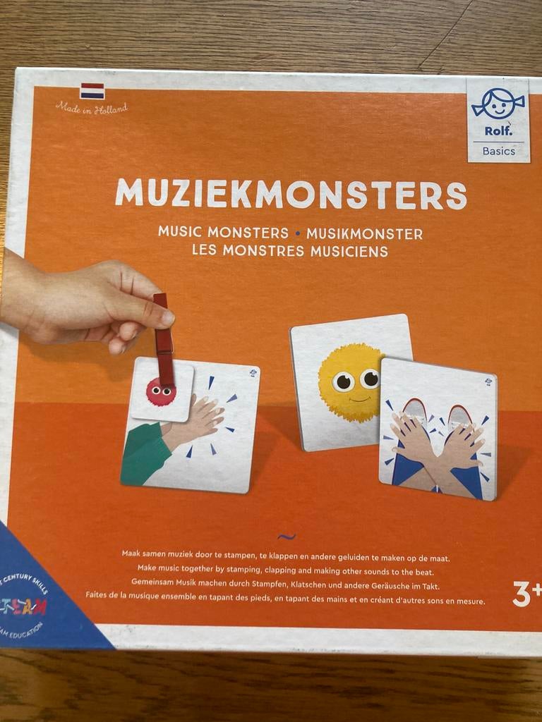 Muziek monsters van rolf, Kinderen en Baby's, Speelgoed | Educatief en Creatief, Ophalen of Verzenden, Zo goed als nieuw