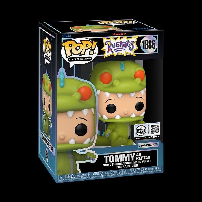 Tommy as Reptar - Rugrats Funko - LE 3500, 21 Holborn Viaduct, London, EC1A 2DY, SupportEMEA@Funko.com, Verzenden, Funko