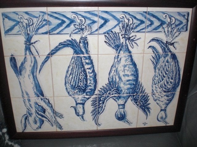 tegel tableau, Antiek en Kunst, Ophalen
