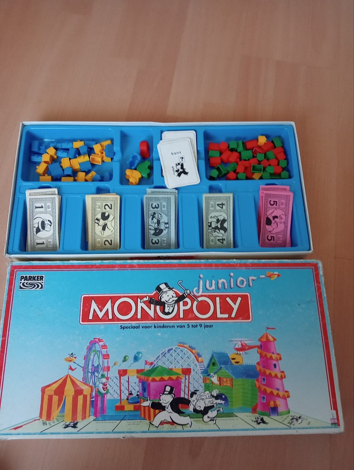 Monopoly Junior Bordspel - Speciaal voor kinderen, Een of twee spelers, Ophalen, Gebruikt, Parker