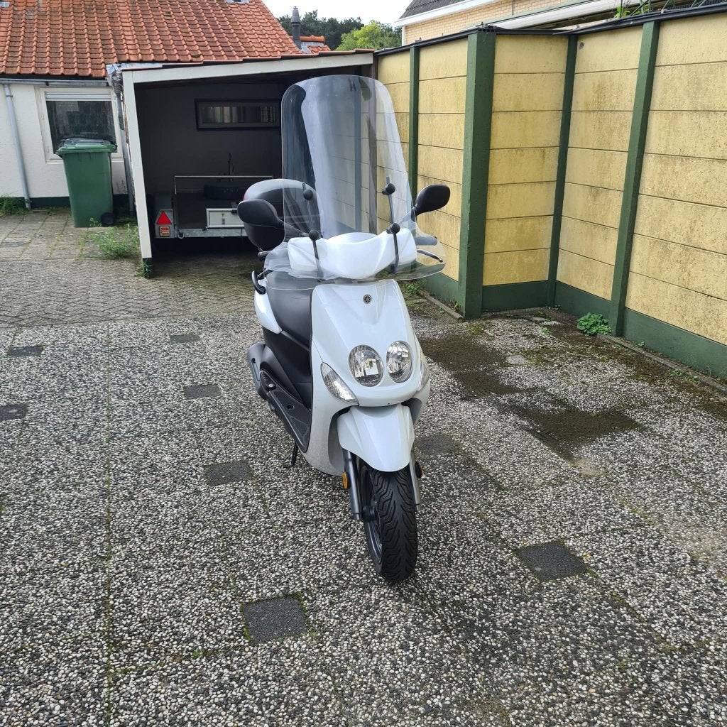 Witte Yamaha Neos Scooter - Zo goed als nieuw, Ophalen, Yamaha, Zo goed als nieuw, Benzine