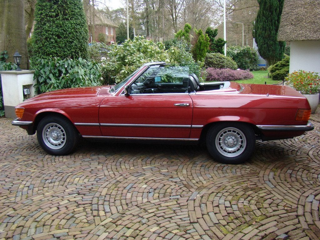 Mercedes-Benz SL-Klasse 350 SL roadster (bj 1972, automaat), Auto's, Oldtimers, Automaat, Achterwielaandrijving, 194 pk, Cabriolet