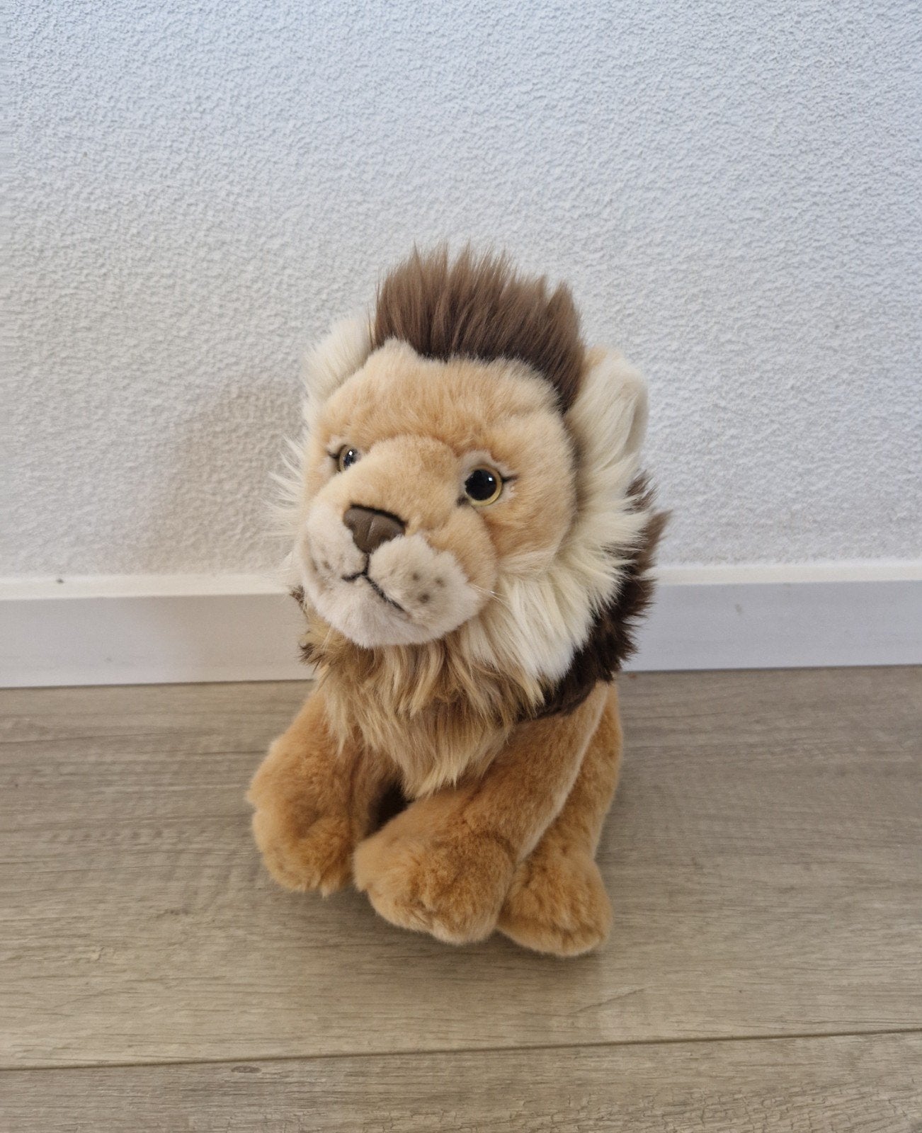 wwf wnf leeuw knuffel plush pluche, Ophalen of Verzenden, Zo goed als nieuw, Overige typen