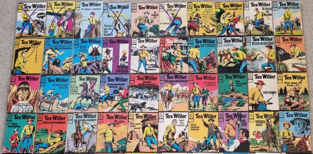 Tex Willer Classics | Classics Nederland | 64 nummers, Gelezen, Classics Nederland, Europa, Ophalen of Verzenden