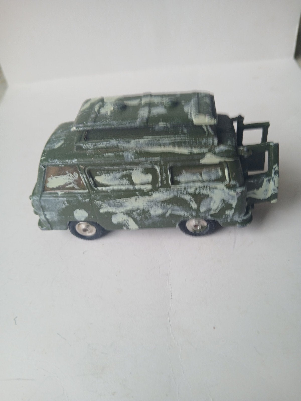 Ford Thames Airborne Caravan.  Corgi toys 420, overgeschilde, Ophalen of Verzenden, Gebruikt, Auto, Corgi