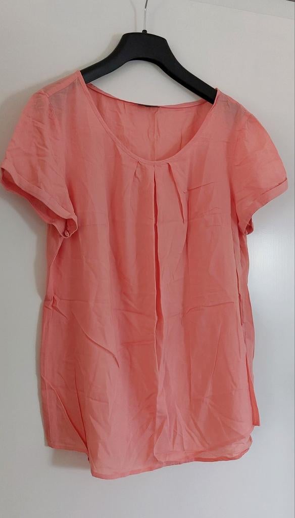 Street one shirt zalm oranje maat 40, Kleding | Dames, T-shirts, Ophalen of Verzenden, Maat 38/40 (M), Oranje, Korte mouw