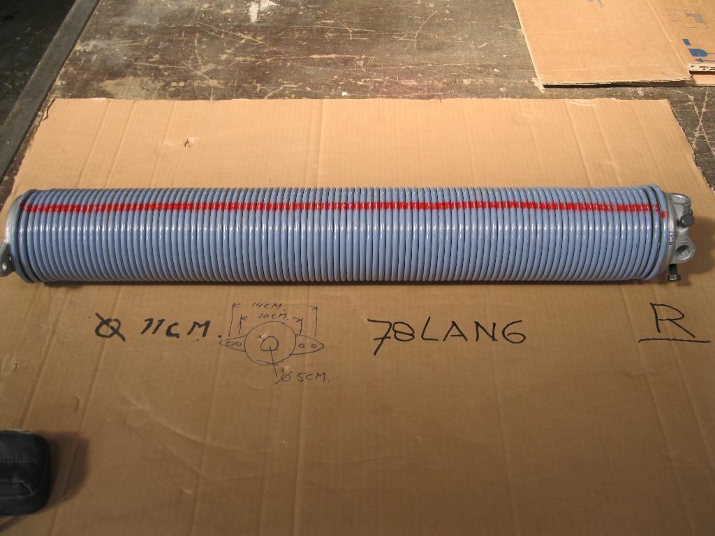 Veer voor sectionaal deur/Rechts, Doe-het-zelf en Verbouw, Deuren en Horren, Ophalen of Verzenden, Garagedeur, Minder dan 200 cm