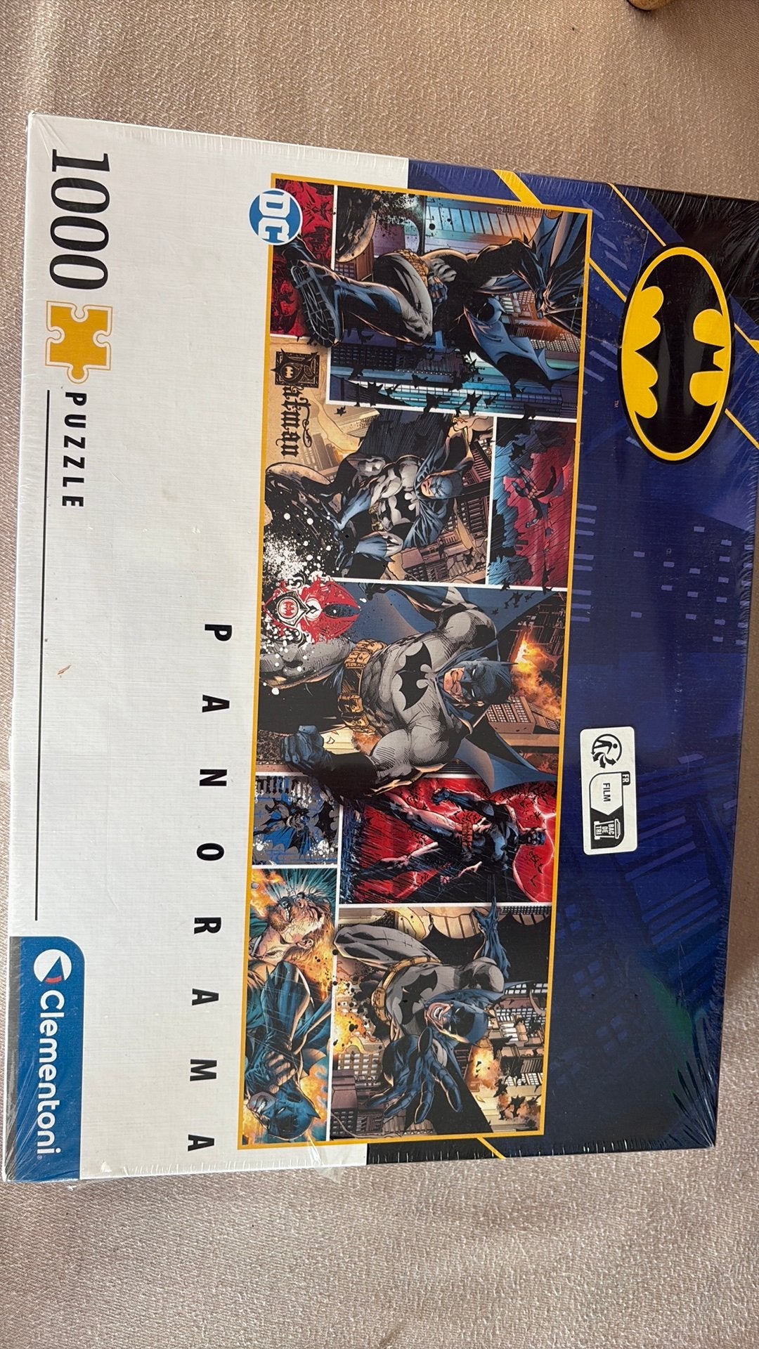 Batman panorama clementoni legpuzzel 1000 stukjes nieuw, Ophalen, 500 t/m 1500 stukjes, Nieuw, Legpuzzel