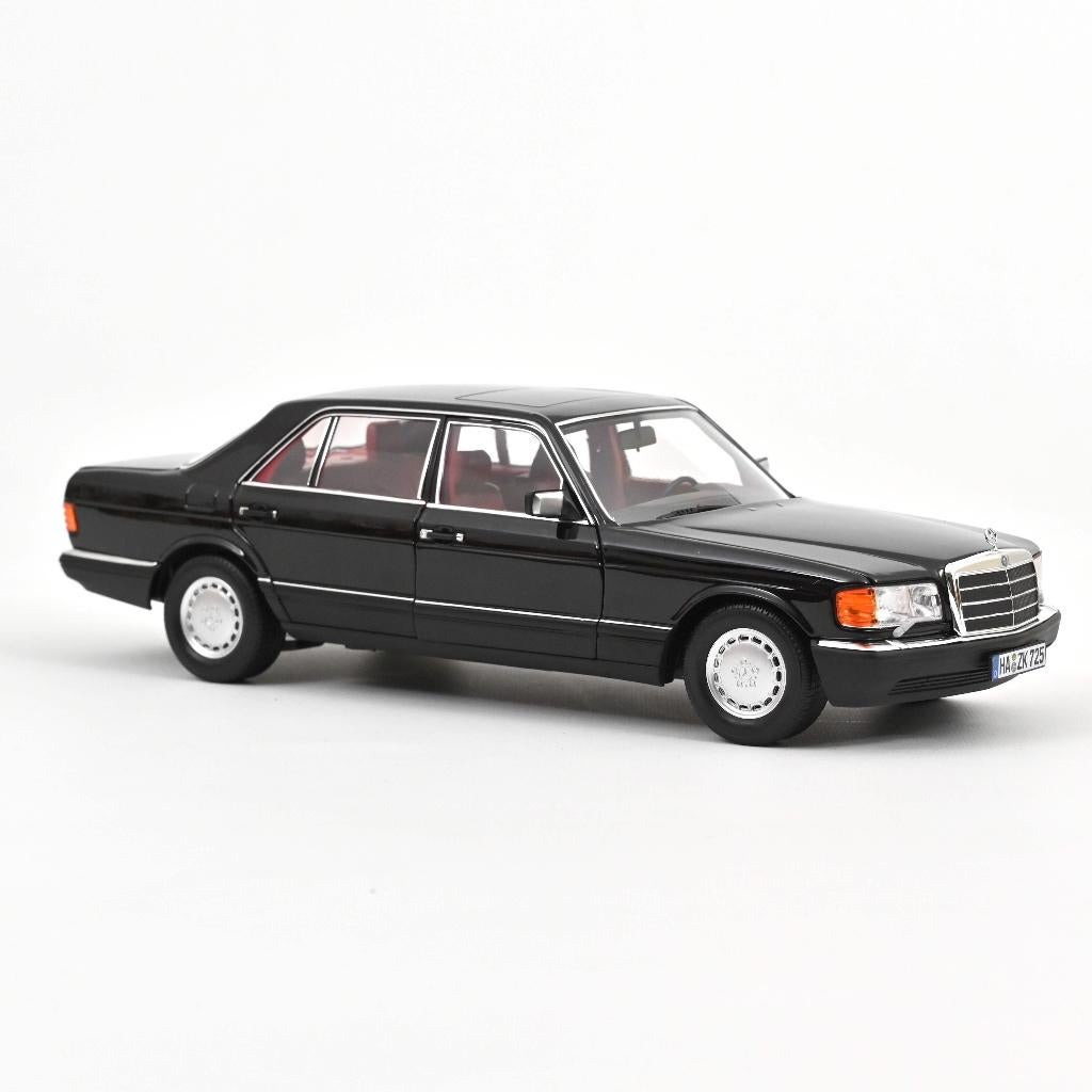 Mercedes Benz 560 SEL 1991 Zwart 1/18  NOREV Ref. 183788, Verzenden, Nieuw, Auto, Norev