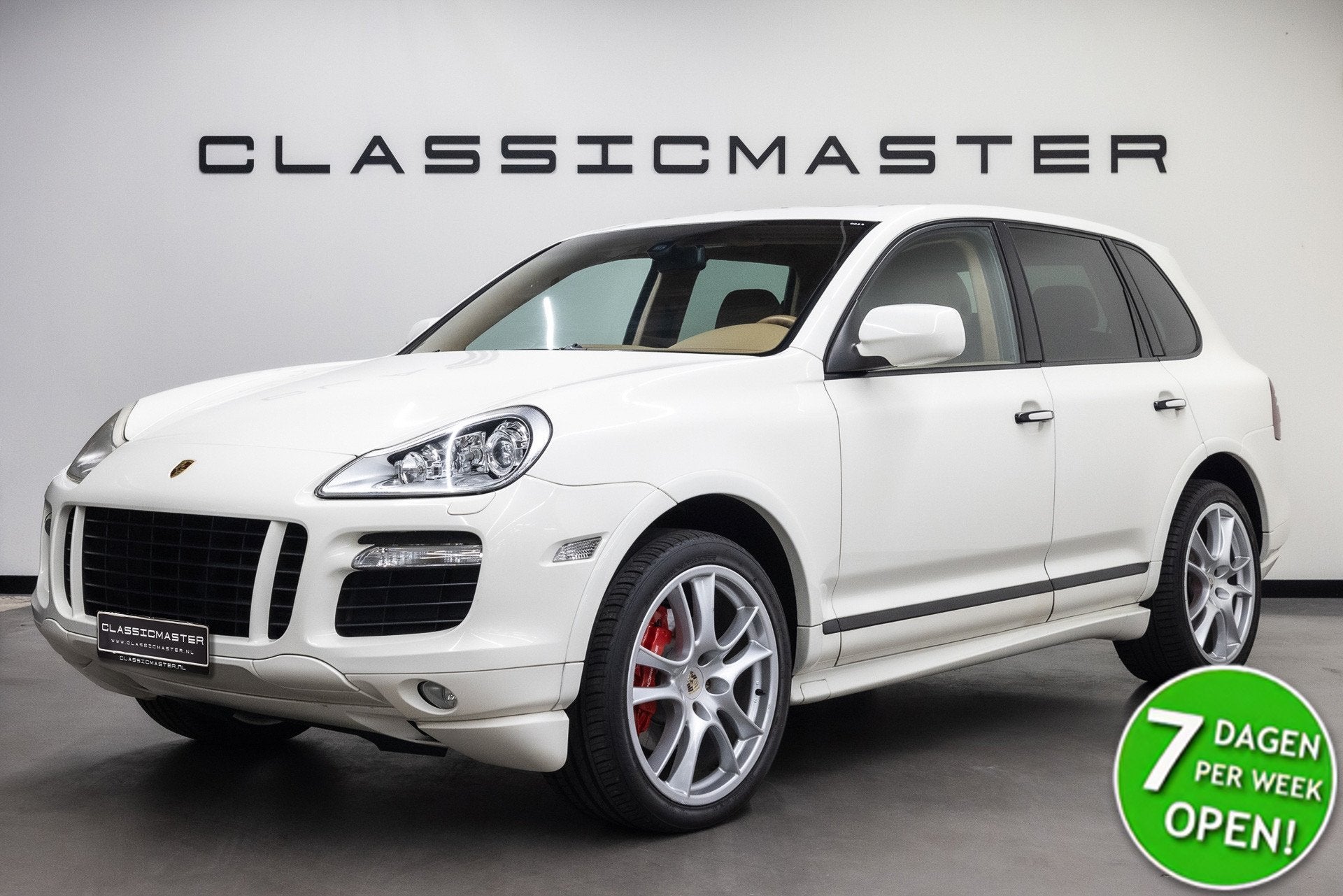 Porsche Cayenne 4.8 GTS Btw auto, Fiscale waarde € 8.000,-, Automaat, Gebruikt, Wit, Origineel Nederlands