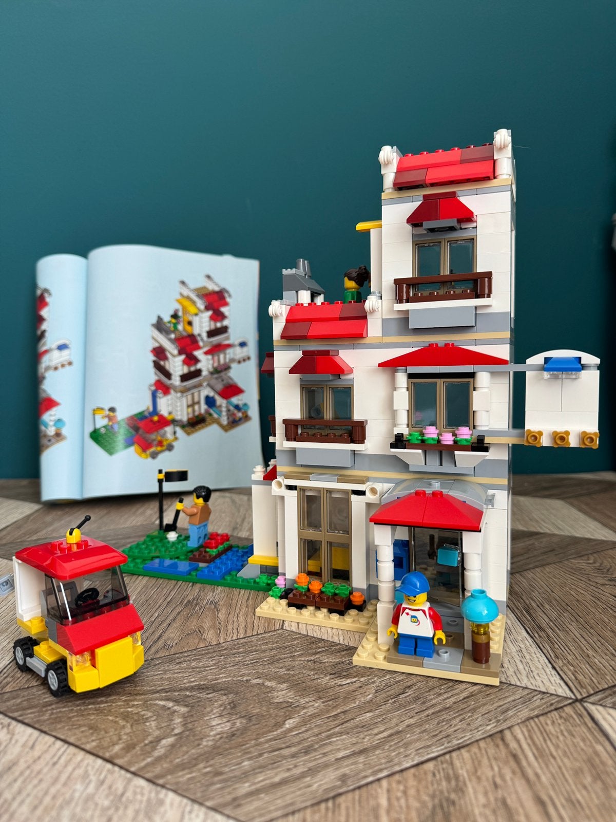 Lego Creator 3in1 Modulaire familievilla, Ophalen of Verzenden, Zo goed als nieuw