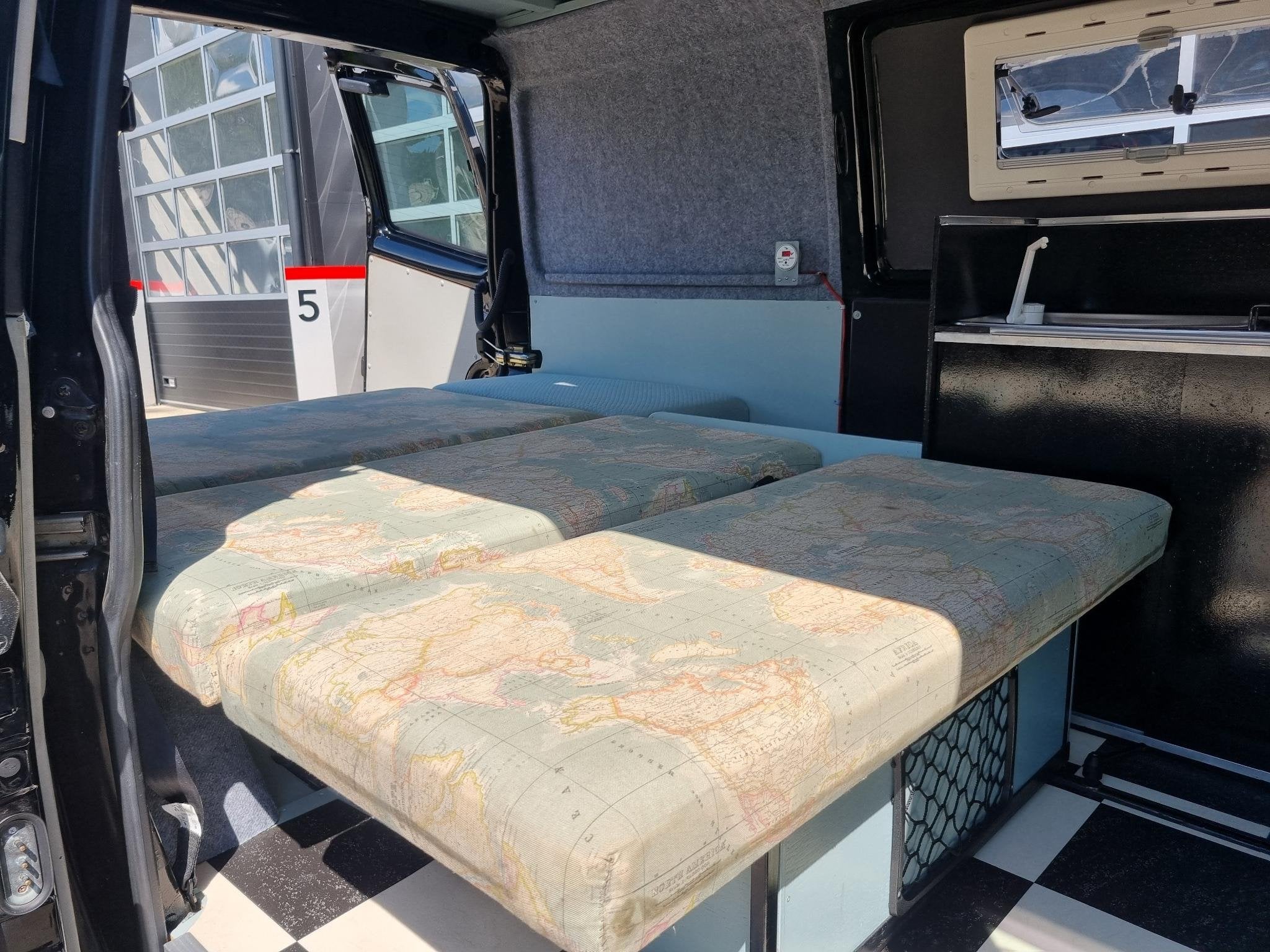 Volkswagen Transporter 1.9 L1-H2 Camper 4-PERS / NETTE CAMPE, Caravans en Kamperen, Campers, Pon's Automobielhandel BV., Verwarmde buitenspiegels