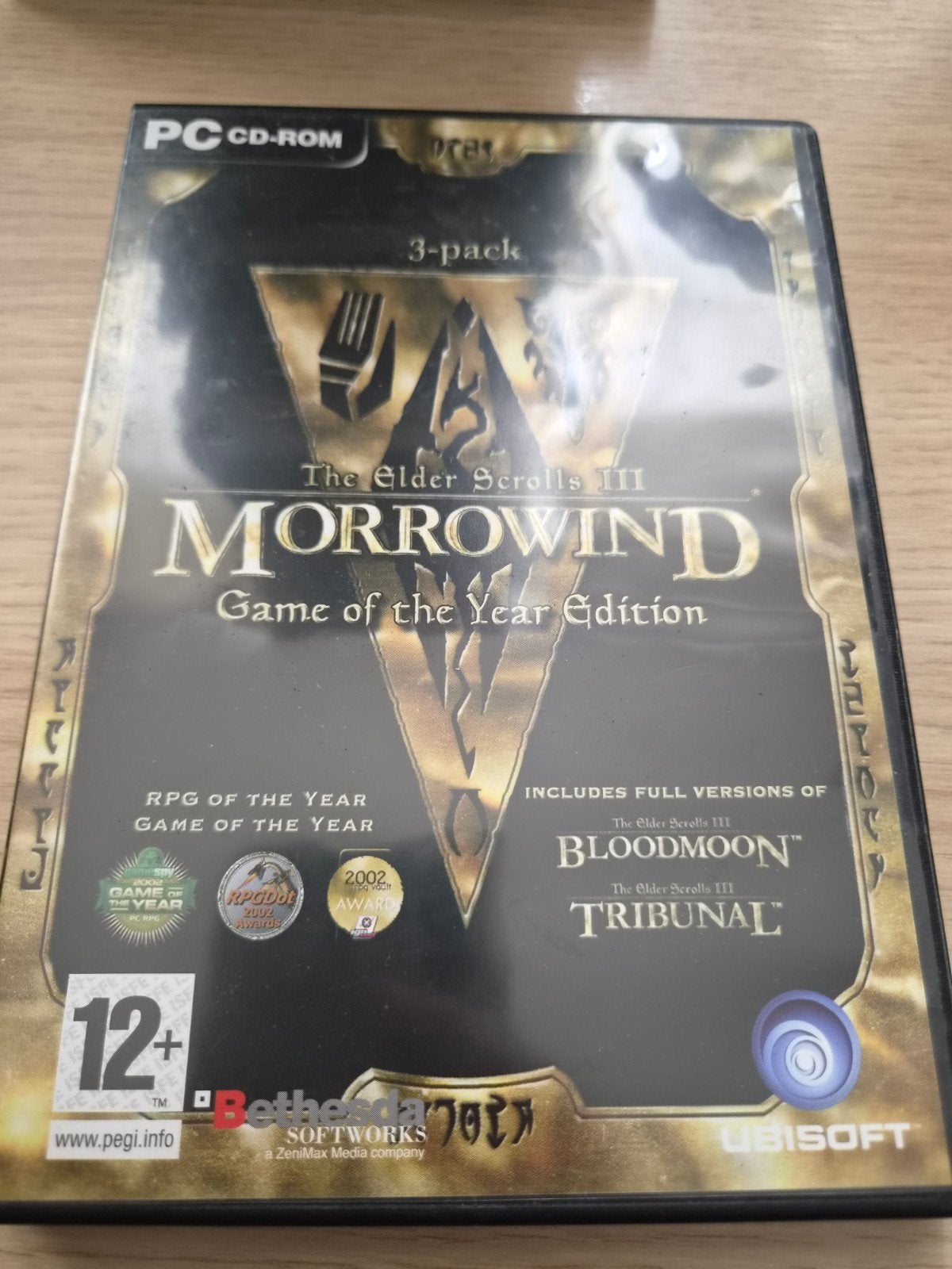 The Elder Scrolls III: Morrowind Game of the Year Edition, Gebruikt, 1 speler, Ophalen of Verzenden, Role Playing Game (Rpg)