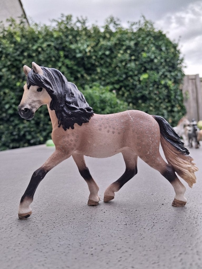 Schleich paard - Fjord merrie, Verzamelen, Ophalen, Gebruikt