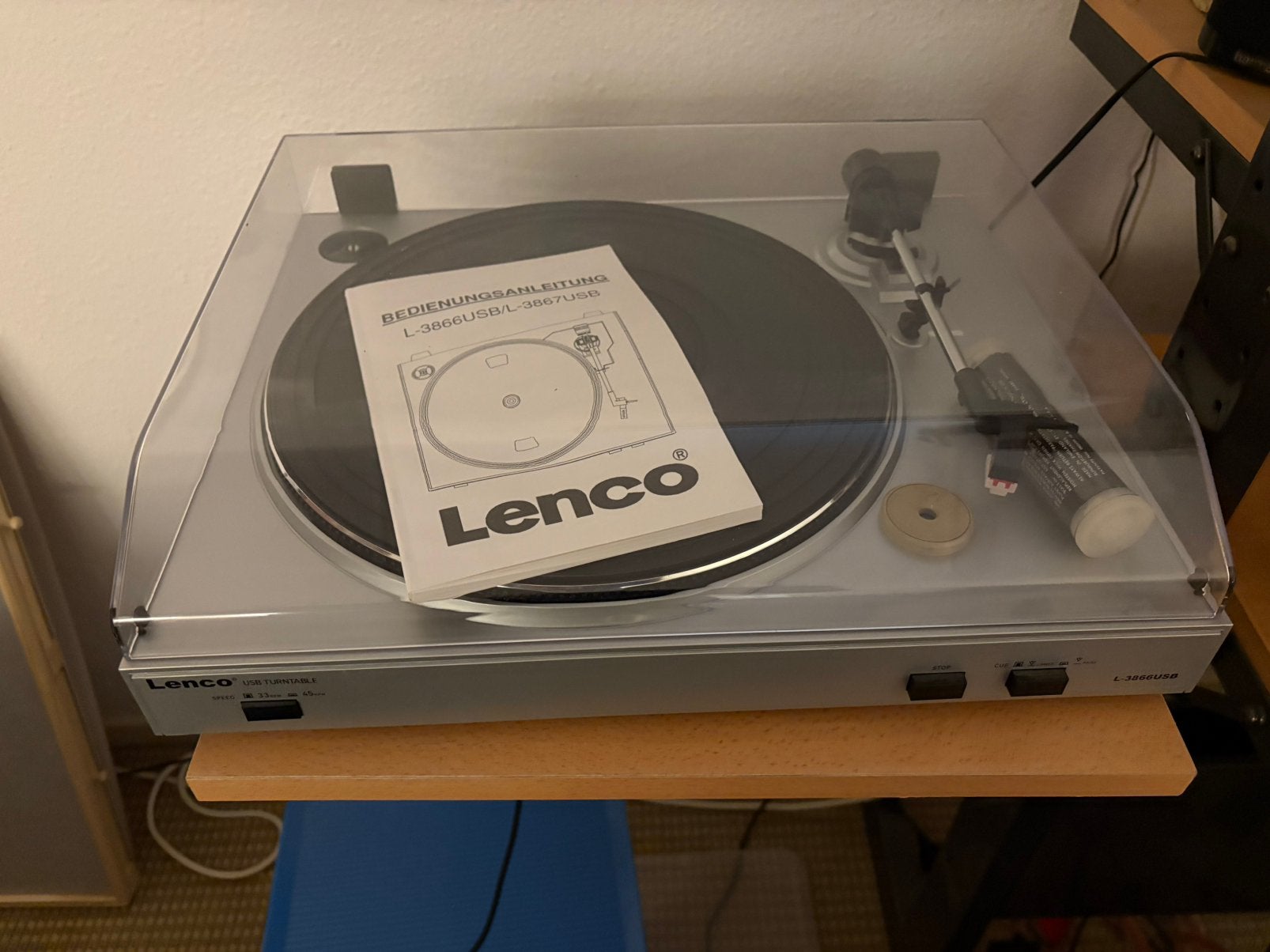 Lenco USB platenspeler, Audio, Tv en Foto, Ophalen, Zo goed als nieuw, Overige merken