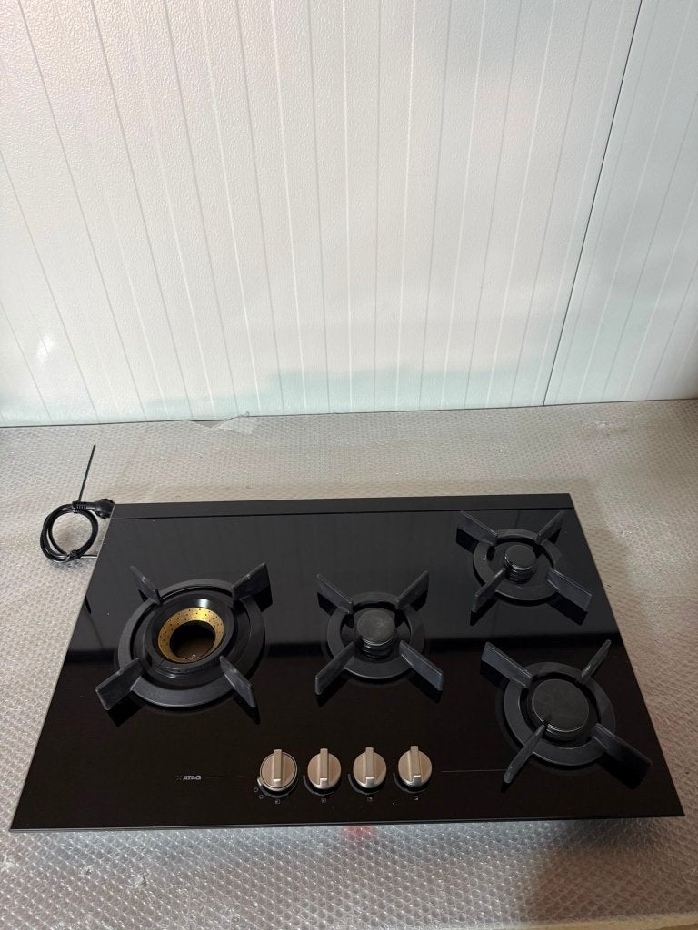ATAG Magna HG8471MBA gaskookplaat Fusion Volcano wokbrander, Minder dan 85 cm, Nieuw, Inbouw, Gas