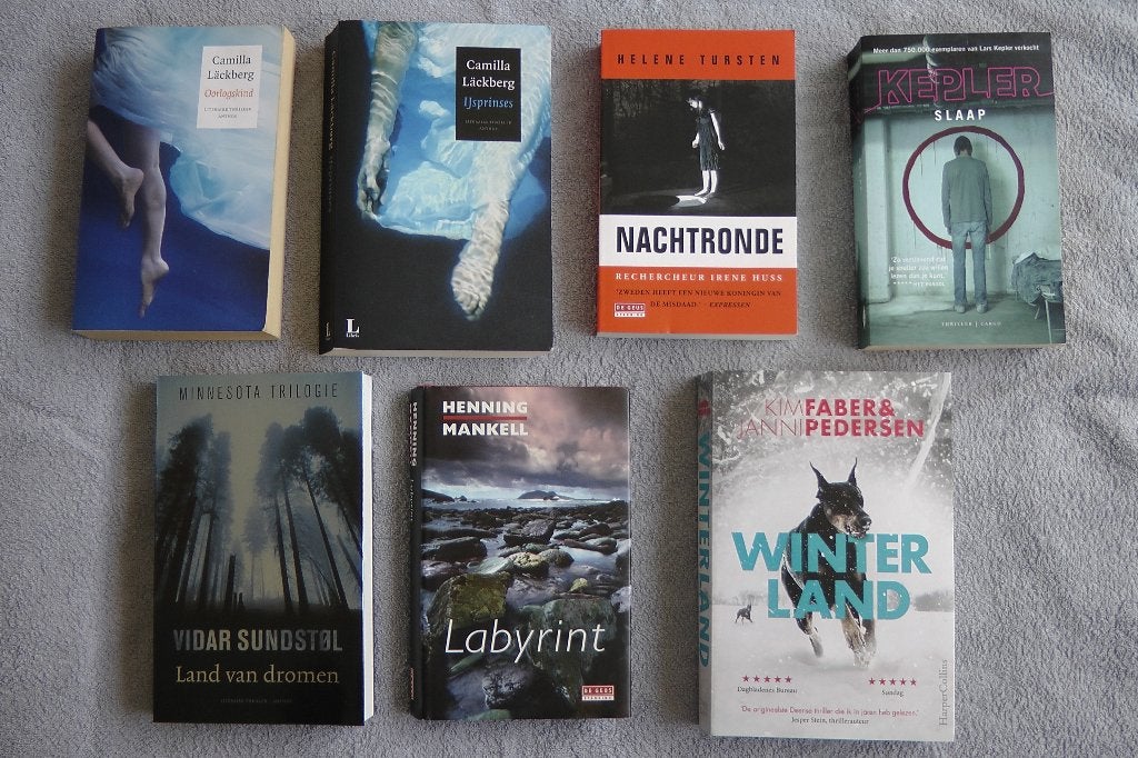 Zeven prachtige thriller boeken van Scandinavische auteurs, Gelezen, Diverse auteurs, Ophalen of Verzenden, Nederland