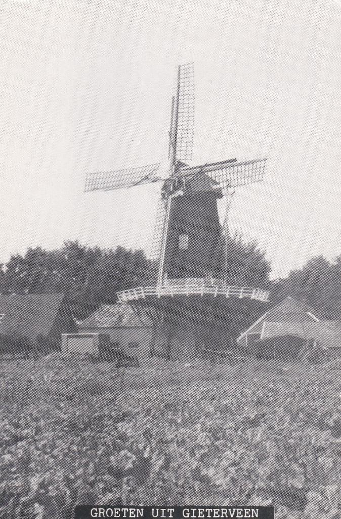 gieterveen  dr molen, Verzamelen, Ophalen of Verzenden, Voor 1920, Noord-Brabant