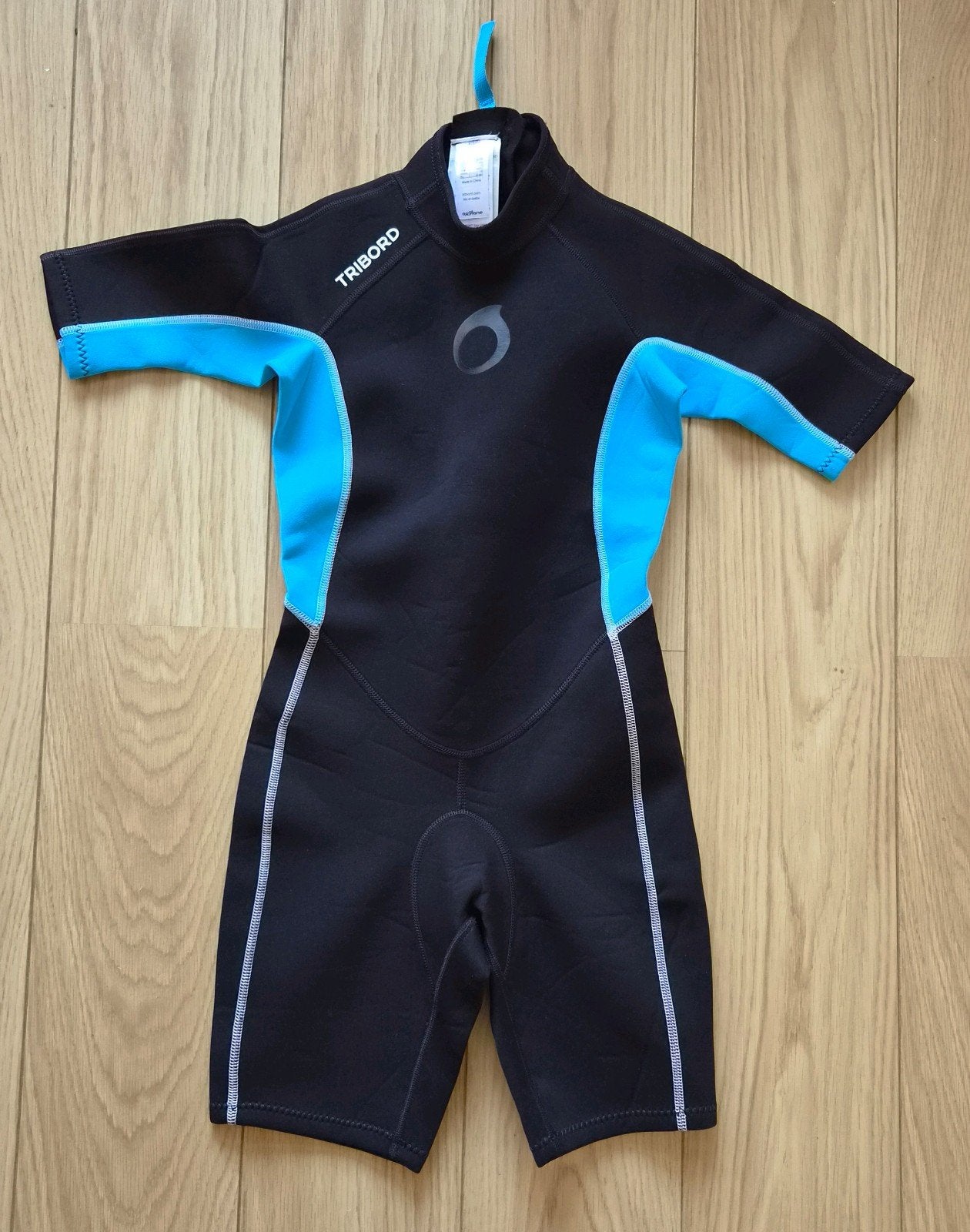 Wetsuit kind 12 jaar, maat 143-152 cm, Watersport en Boten, Wetsuit, Ophalen of Verzenden, Zo goed als nieuw, Tribord