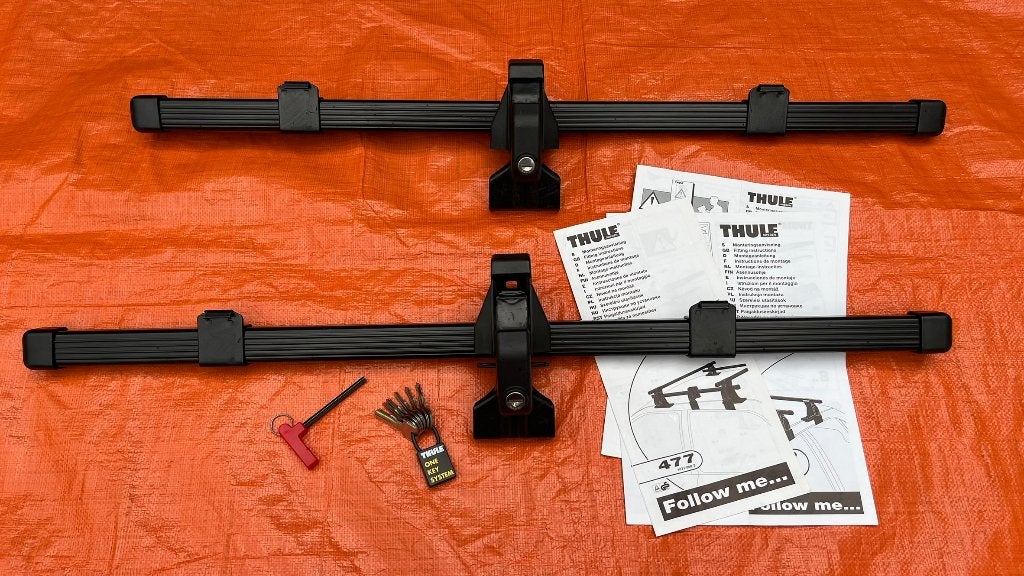 Thule dakdragerset 950, 960 & 477, Ophalen, Gebruikt
