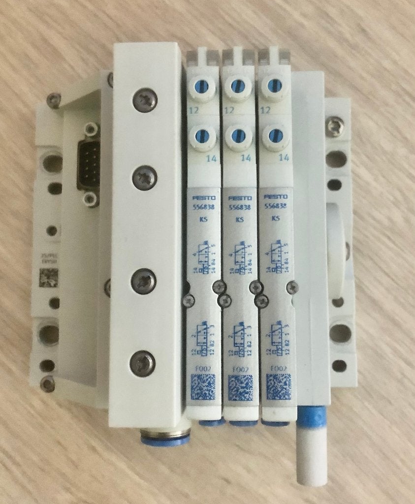 FESTO - VMPA Ventieleiland - 3x Magneetventiel, Ophalen of Verzenden, Zo goed als nieuw